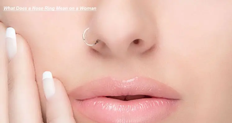 Piercing right meaning nose side right side