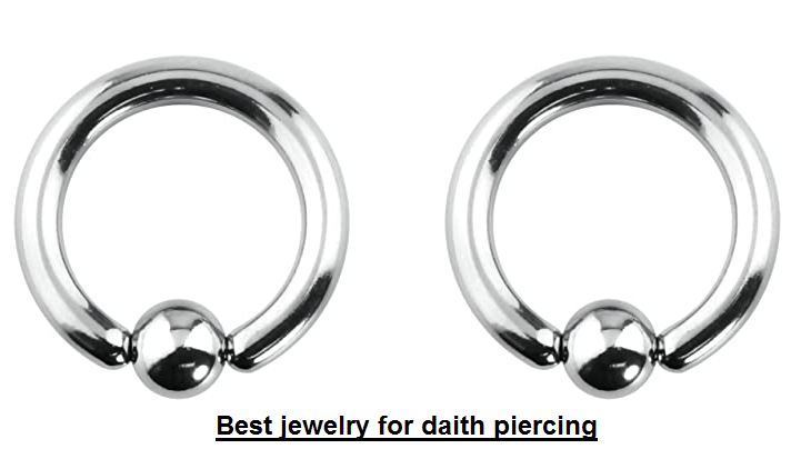 best jewelry for daith piercing