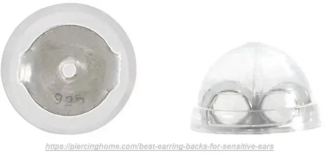 silicone earring backs