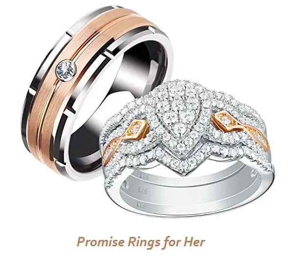 23 Cheap Promise Rings For Boyfriend And Girlfriend in 2021 | Detailed Review - Piercinghome