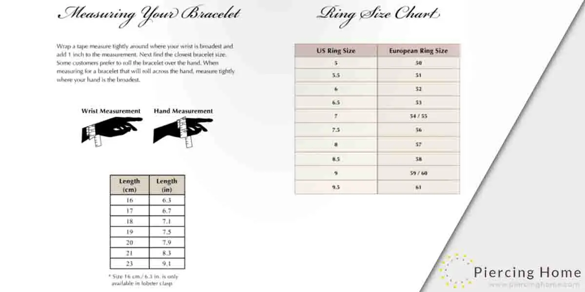 Methods To Measure The Sizes For The Bracelet