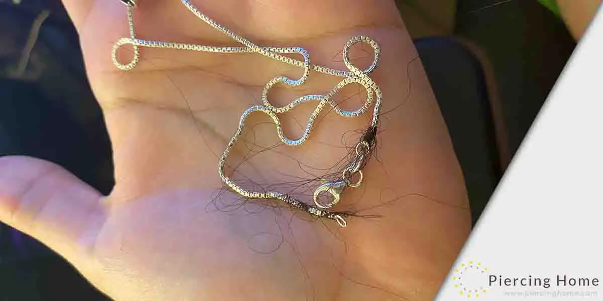 Use A Safety Pin For Detangling The Clasps