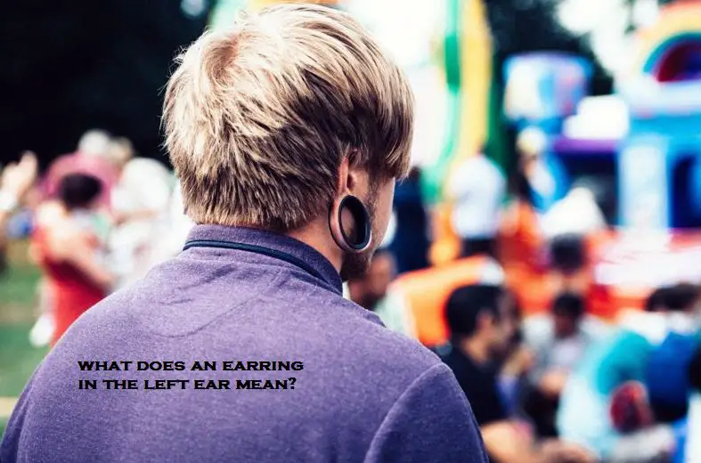 what does an earring in the left ear mean