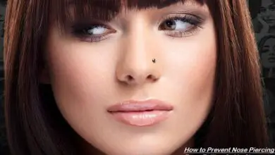 How to Prevent Nose Piercing From Falling Out in Sleep
