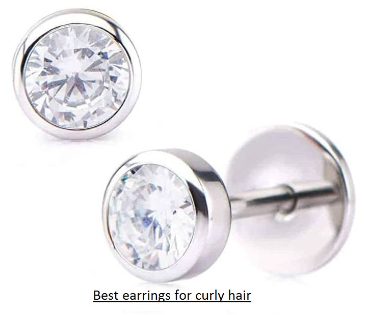 best earrings for curly hair