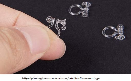 invisible clip-on earring findings