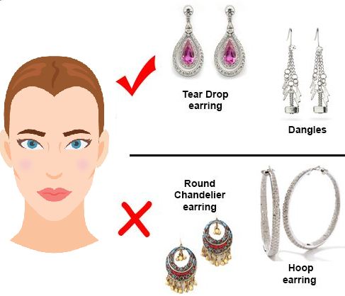 earrings for heart shaped face