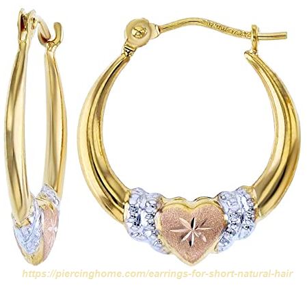 earrings to wear with very short hair