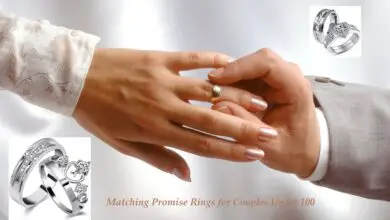 Matching Promise Rings for Couples Under 100