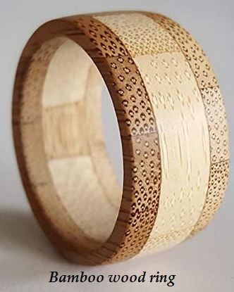 bamboo wood ring