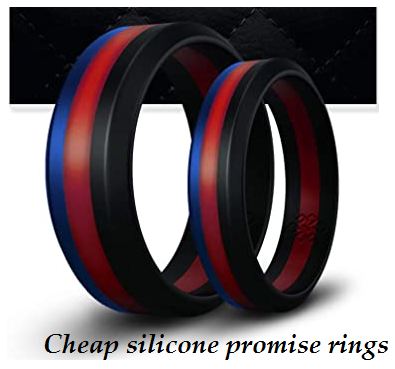 cheap silicone promise rings