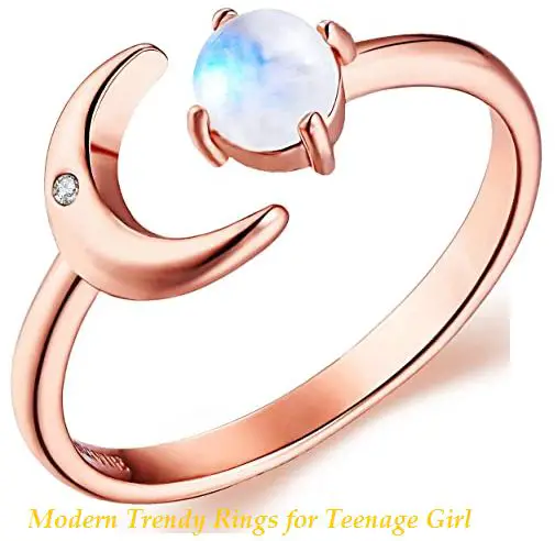modern trendy rings for teenage girl