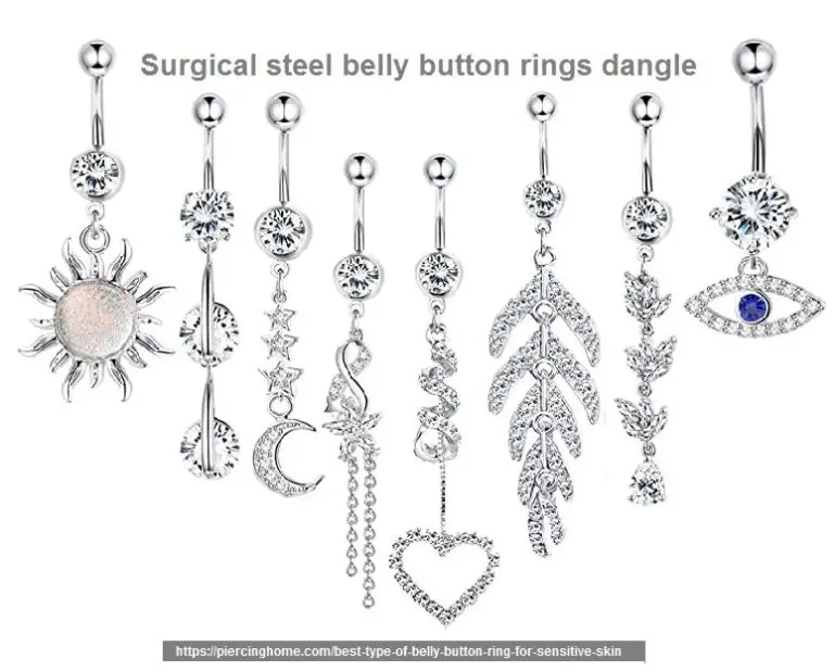 6 Best Type of Belly Button Ring for Sensitive Skin in 2021 Complete