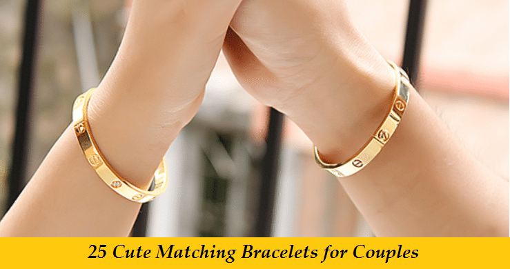 Cute Matching Bracelets for Couples