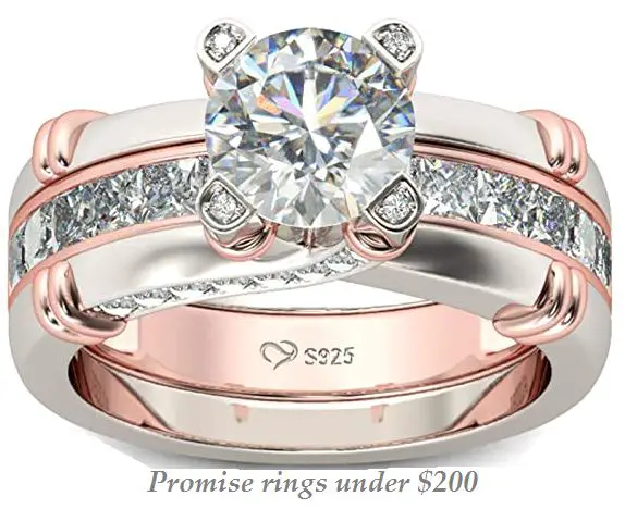 Promise rings under $200