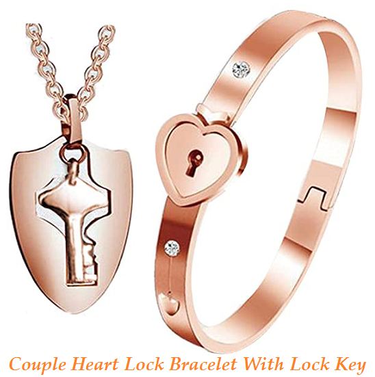 15 Forever Love Lock & Key Couple Bracelets (Latest Fashion) - Piercinghome