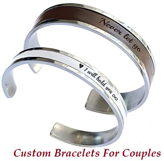 custom bracelets for couples