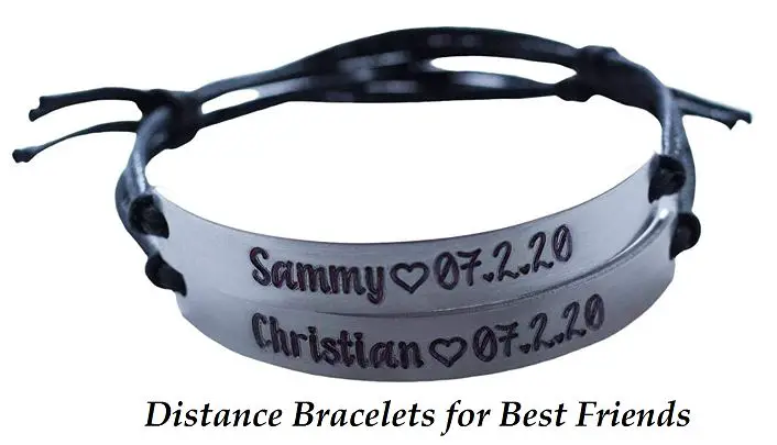 distance bracelets for best friends