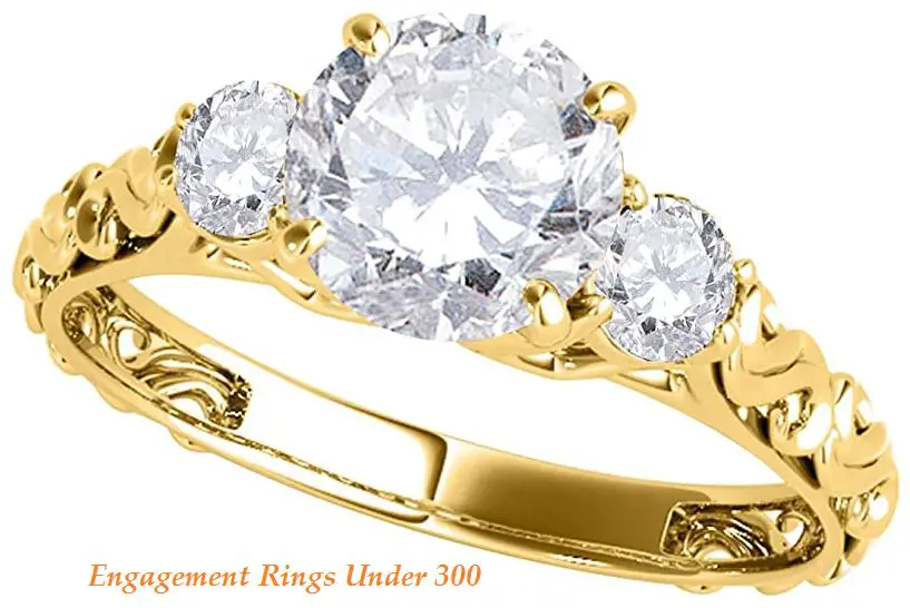 engagement rings under 300