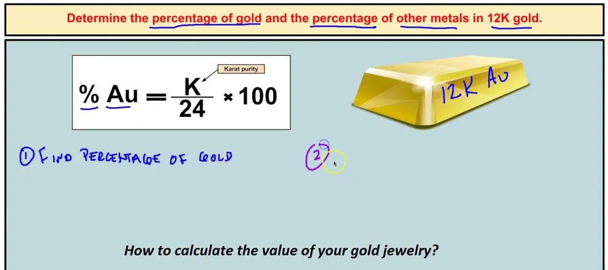  Cómo calcular el valor de sus joyas de oro