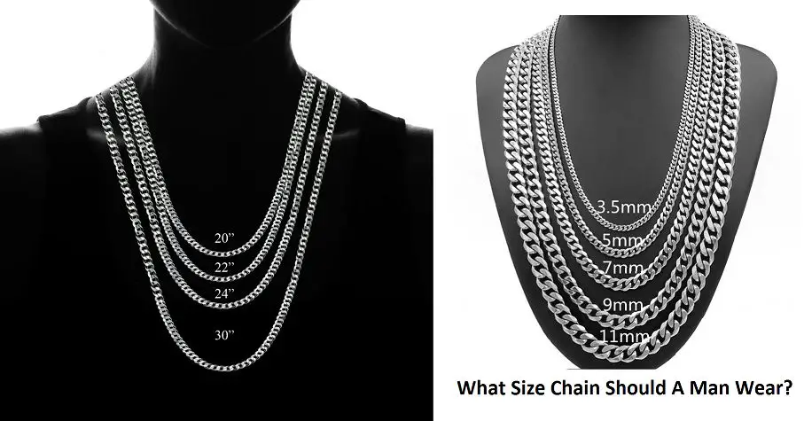 What Size Chain Should A Man Wear Detailed Expert Guide Piercinghome