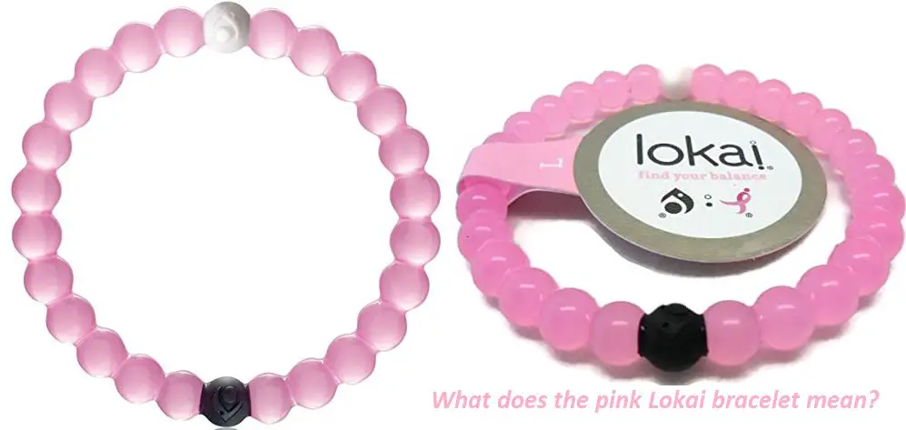 What does the pink Lokai bracelet mean