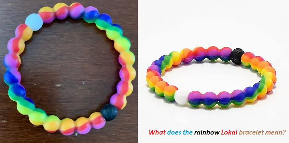 What does the rainbow Lokai bracelet mean