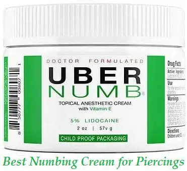 best numbing cream for piercings