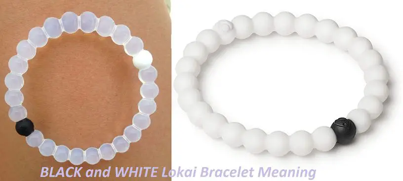 black and white lokai bracelet meaning