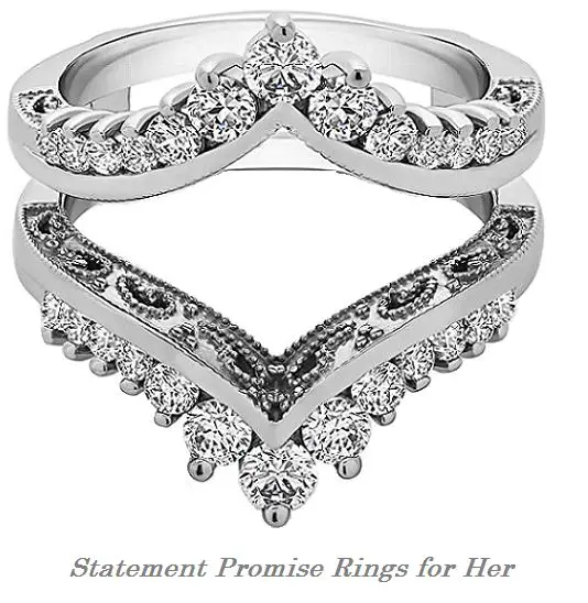 statement promise rings for her