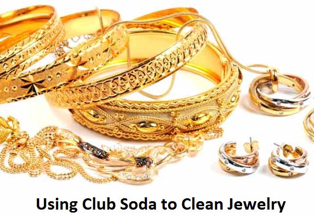 club soda to clean jewelry