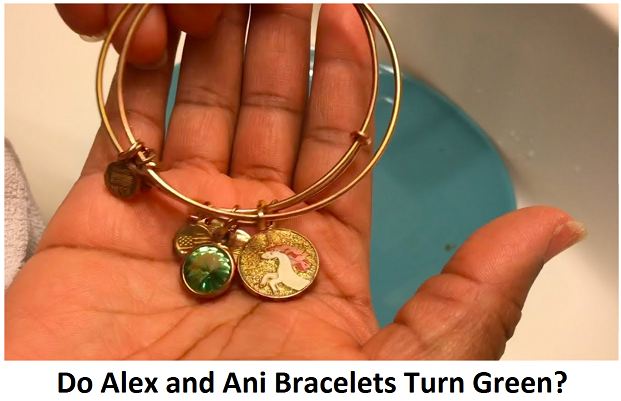 do alex and ani bracelets turn green