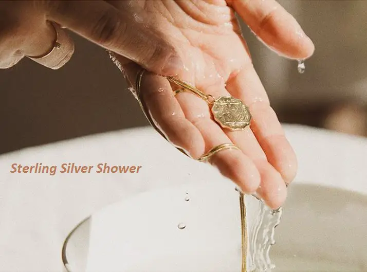 sterling silver shower