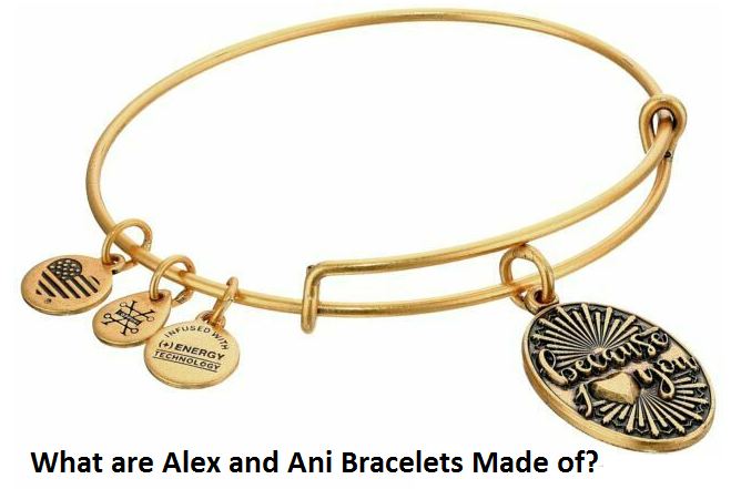 what are alex and ani bracelets made of