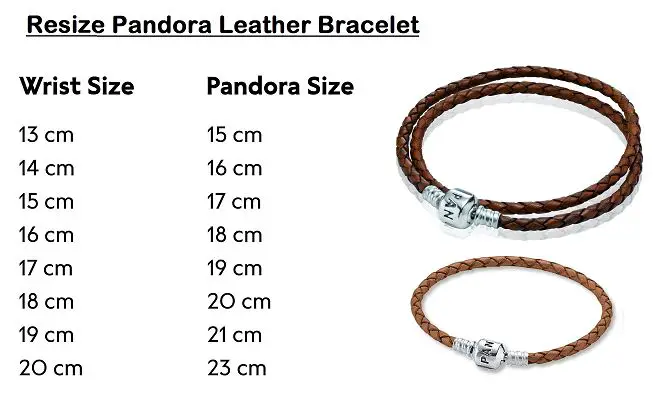 Resize Pandora Leather Bracelet