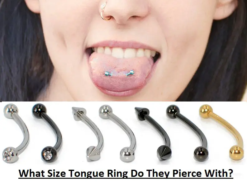 What Size Tongue Ring Do They Pierce
