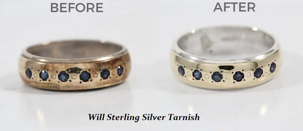 Will sterling silver tarnish