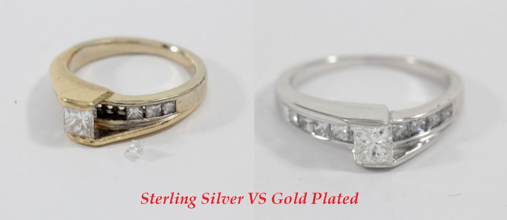 sterling silver vs gold plated