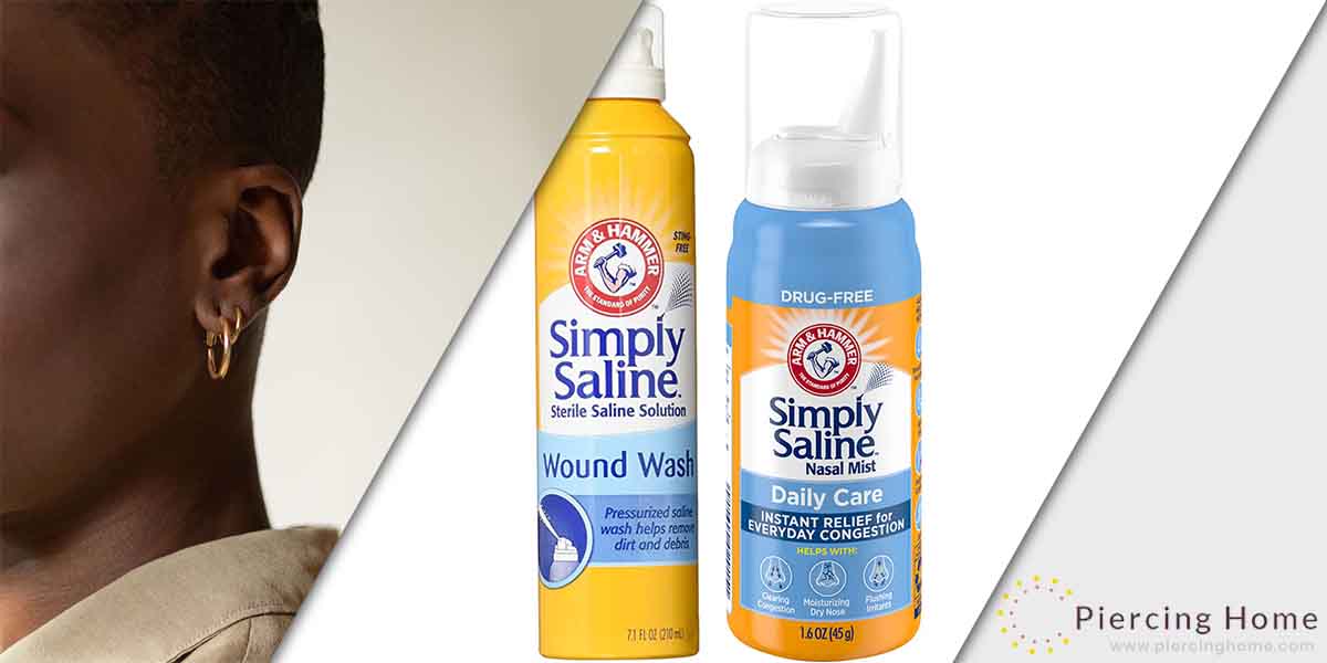 Can You Use Arm and Hammer Simply Saline for Piercings?