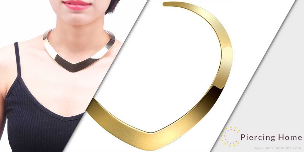jewelry for high neckline