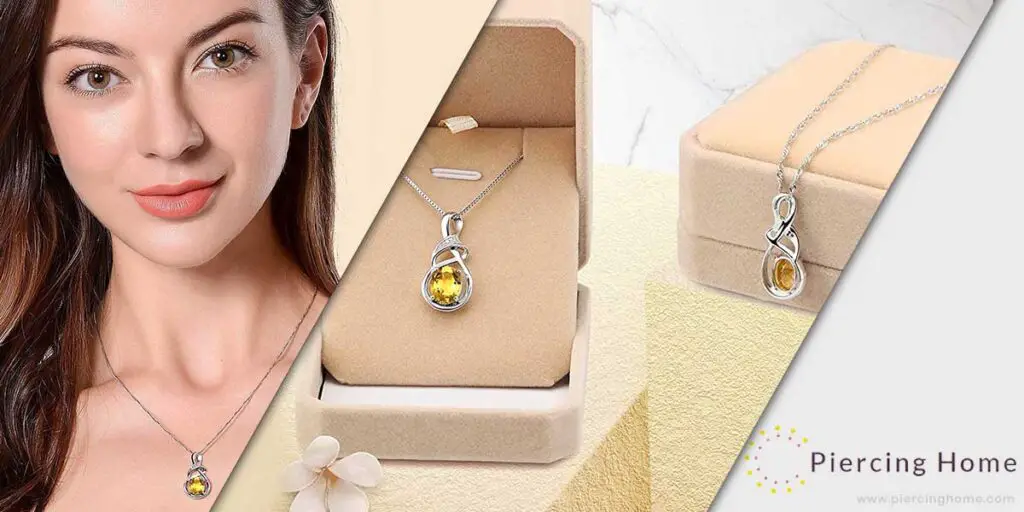 necklace for v neck gown