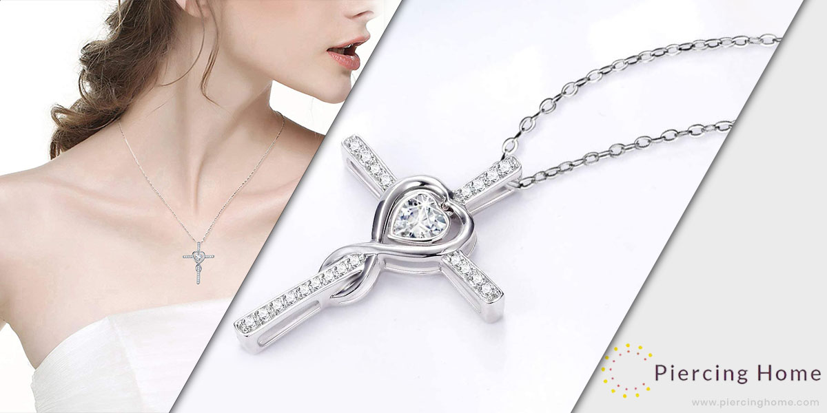 Love Heart Infinity Pendant Jewelry Birthday Gifts