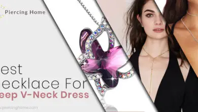 Best Necklace For Deep V-Neck Dress