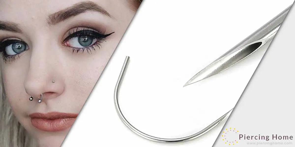 The Needles Used for Both Ear and Nose Piercings Are Different