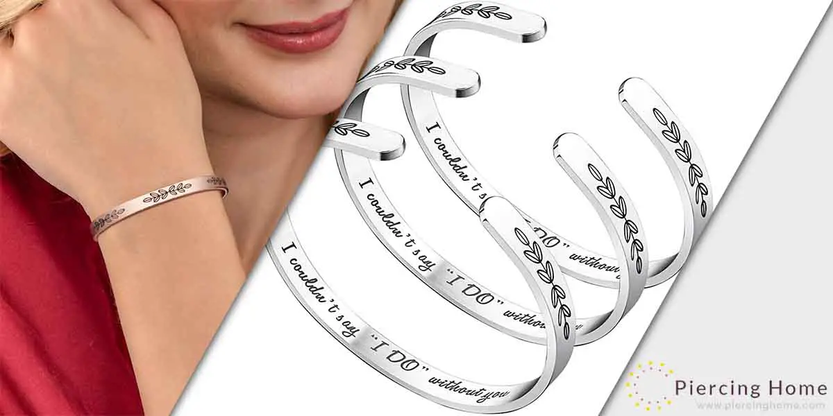 MOOKOO  Bridesmaid Proposal Gifts Adjustable Bracelets