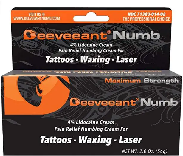 Deeveeant Numbing Cream