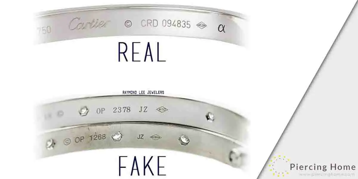 How to Spot a Fake Cartier Love Bracelet - Raymond Lee Jewelers  Cartier  love ring, Cartier love bracelet, Cartier love bracelet diamond